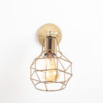 Load image into Gallery viewer, Bomb fit movable wall lamp - Gold