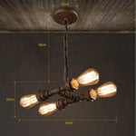 Load image into Gallery viewer, Vola Vintage Chandelier - 4 Bulbs