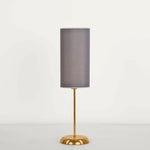 Load image into Gallery viewer, اباجورة تافولو ذهبية مصغرة - رمادي