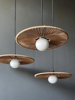 Load image into Gallery viewer, Disc Pendant light - Beige