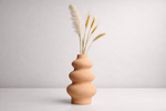 Load image into Gallery viewer, Aura pink Vase ( includes dried stems)