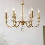 Load image into Gallery viewer, Bergdorf Glass Chandelier