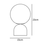 Load image into Gallery viewer, اباجورة رخام ميني - ابيض