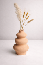 Load image into Gallery viewer, Aura pink Vase ( includes dried stems)