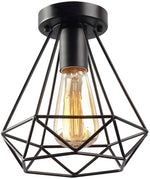 Load image into Gallery viewer, معلقة سقف علي شكل جوهرة- اسود