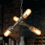 Load image into Gallery viewer, Vola Vintage Chandelier - 4 Bulbs