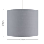 Load image into Gallery viewer, معلقة شابوة كتان - رمادي