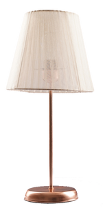 Load image into Gallery viewer, Tavolo rose gold table lamp - Beige