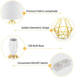 Load image into Gallery viewer, Diamond fit table lamp - Gold