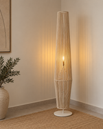 Load image into Gallery viewer, Lima white floor lamp
