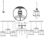 Load image into Gallery viewer, نجفة مسطرة ستيلو- اسود