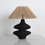 Load image into Gallery viewer, Olla black table lamp - Brown