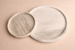Load image into Gallery viewer, Calacatta Gold marble tray set (30 cm & 20 cm)