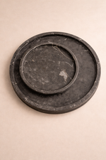 Load image into Gallery viewer, Black Marquina marble tray set (30 cm & 20 cm)