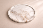 Load image into Gallery viewer, Calacatta Gold marble tray set (30 cm & 20 cm)