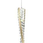 Load image into Gallery viewer, Sparkle Gold LED Pendant Ceiling Light