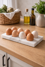 Load image into Gallery viewer, Cararra marble eggs holder