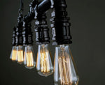 Load image into Gallery viewer, Droplight Vintage Chandelier - 5 Bulbs