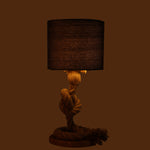 Load image into Gallery viewer, اباجورة فيلا - رمادي