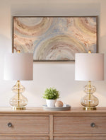 Load image into Gallery viewer, اباجورة مليس - شابوة ابيض