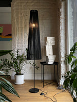 Load image into Gallery viewer, Top black floor lamp