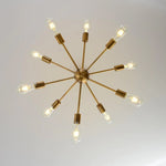 Load image into Gallery viewer, نجفة عنكبوتية -١٠اطراف - ذهبي