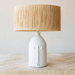 Load image into Gallery viewer, ALFEO TERRACOTTA white table lamp - Brown