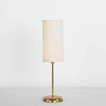 Load image into Gallery viewer, اباجورة تافولو ذهبية مصغرة - بيج