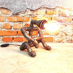 Load image into Gallery viewer, اباجورة علي شكل شخص حزين