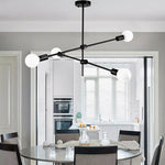 Load image into Gallery viewer, ثريا سبوتنك - ٤ لمبة - لون اسود