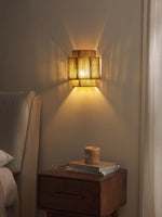 Load image into Gallery viewer, Natural rope wall lamp light effect