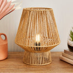 Load image into Gallery viewer, Sahara rope table lamp styled