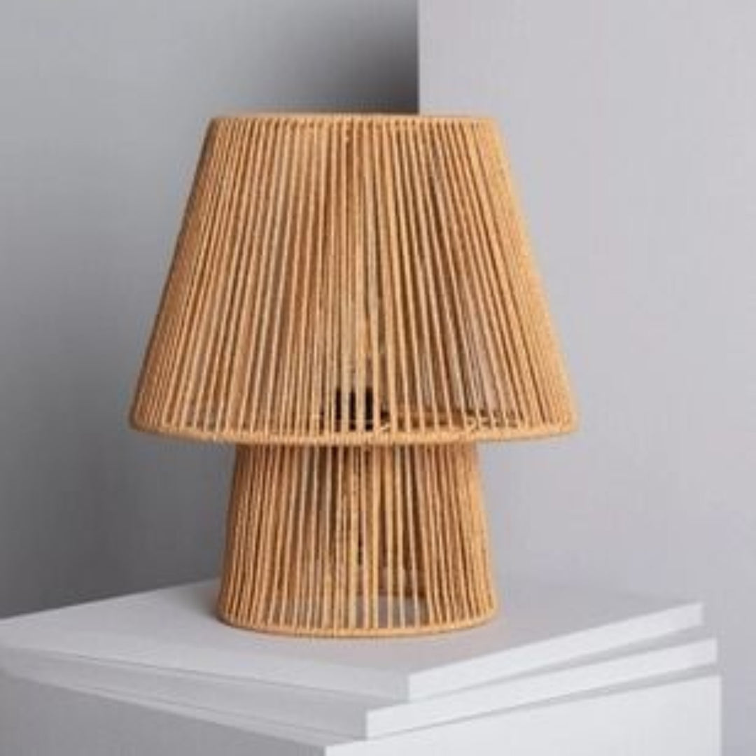 Noura rope table lamp
