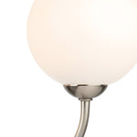 Load image into Gallery viewer, Silver Globo di vetro Chandelier - 3 globes
