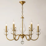 Load image into Gallery viewer, Bergdorf Glass Chandelier