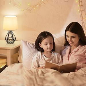 Diamond fit table lamp - Black