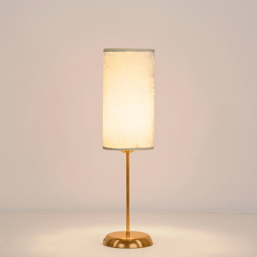 petit Tavolo Gold Table Lamp - Beige (Velvet)