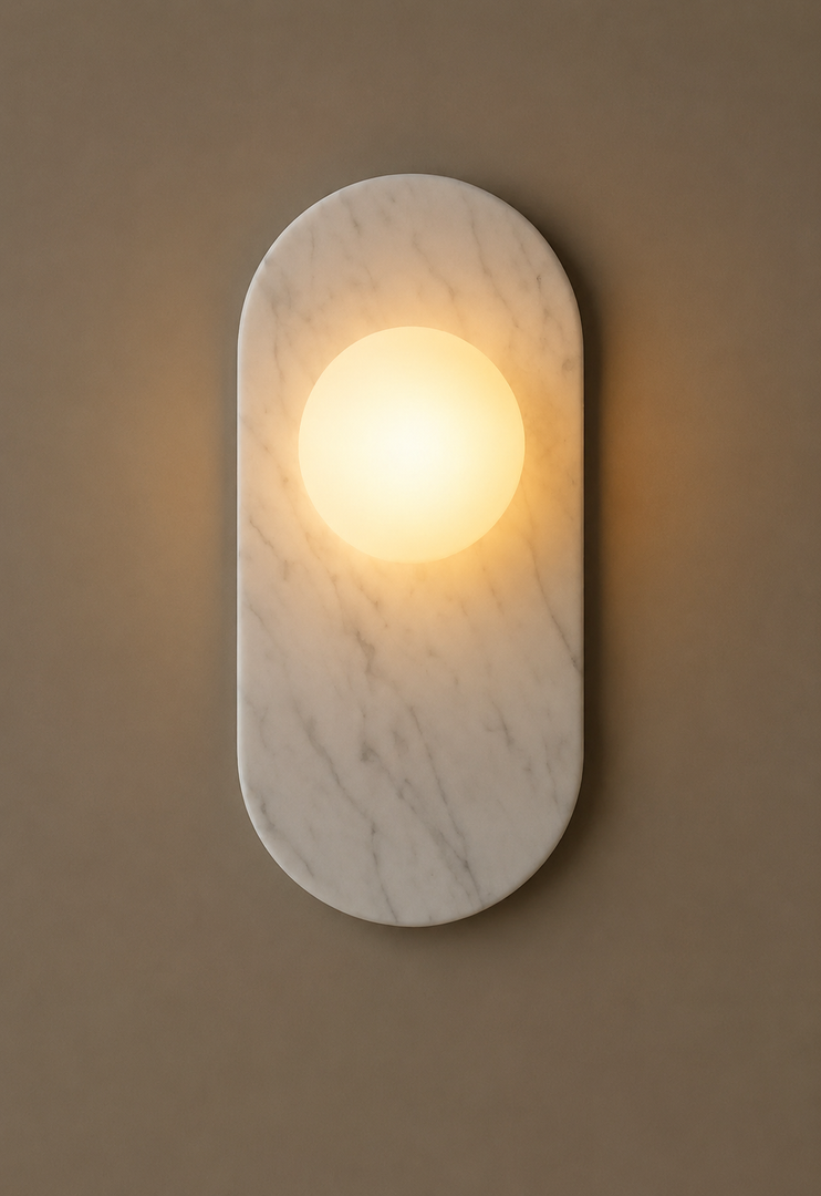 Cairo white Sconce