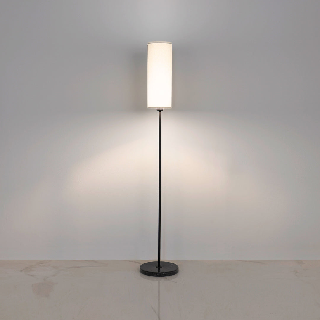Simple Black floor lamp Pendant Light - Beige