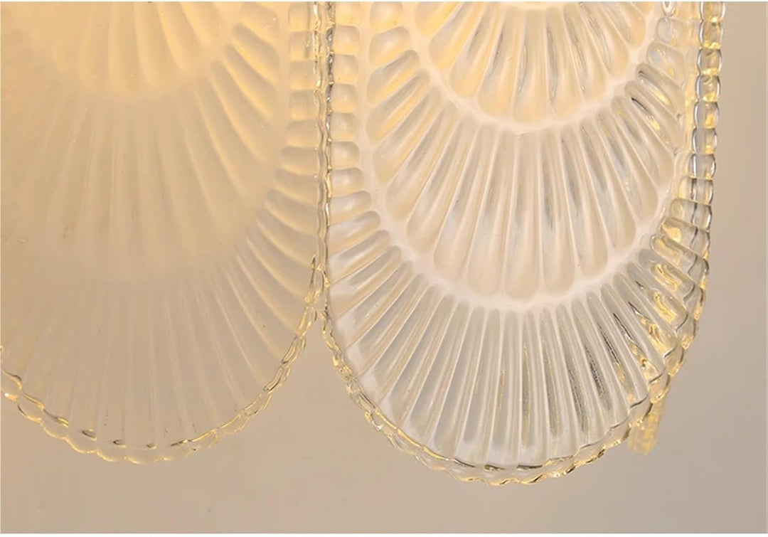 Aurora round Cascade Chandelier -Gold