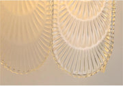 Aurora round Cascade Chandelier -Gold