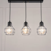 Bomb fit line Chandelier  - Black