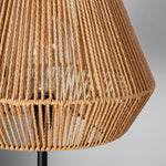 Load image into Gallery viewer, Lin black floor lamp - beige