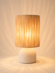 calda table lamp - white