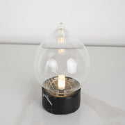 اباجورة بليمب من الرخام - ابيض