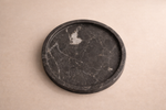 Load image into Gallery viewer, Black Marquina marble tray set (30 cm &amp; 20 cm)