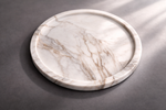 Load image into Gallery viewer, Calacatta Gold marble tray set (30 cm &amp; 20 cm)