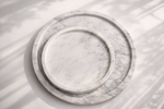 Load image into Gallery viewer, Carrara marble tray set (30 cm &amp; 20 cm)