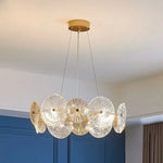 Load image into Gallery viewer, Aurelia round Glass Chandelier - Gold