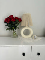 Load image into Gallery viewer, Ciambella White Table Lamp
